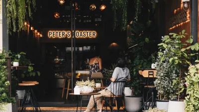 Peter's coffee roaster