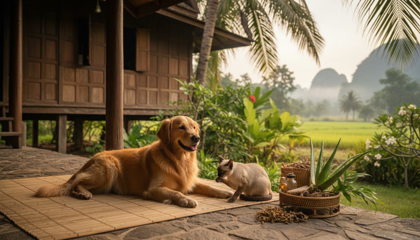 Managing Tropical Pet Allergies and Itchy Skin in Thailand