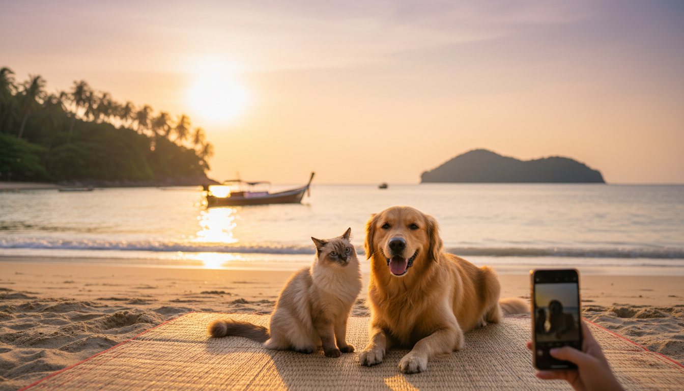 Pet Photography in Thailand: How to Capture Your Best Friend