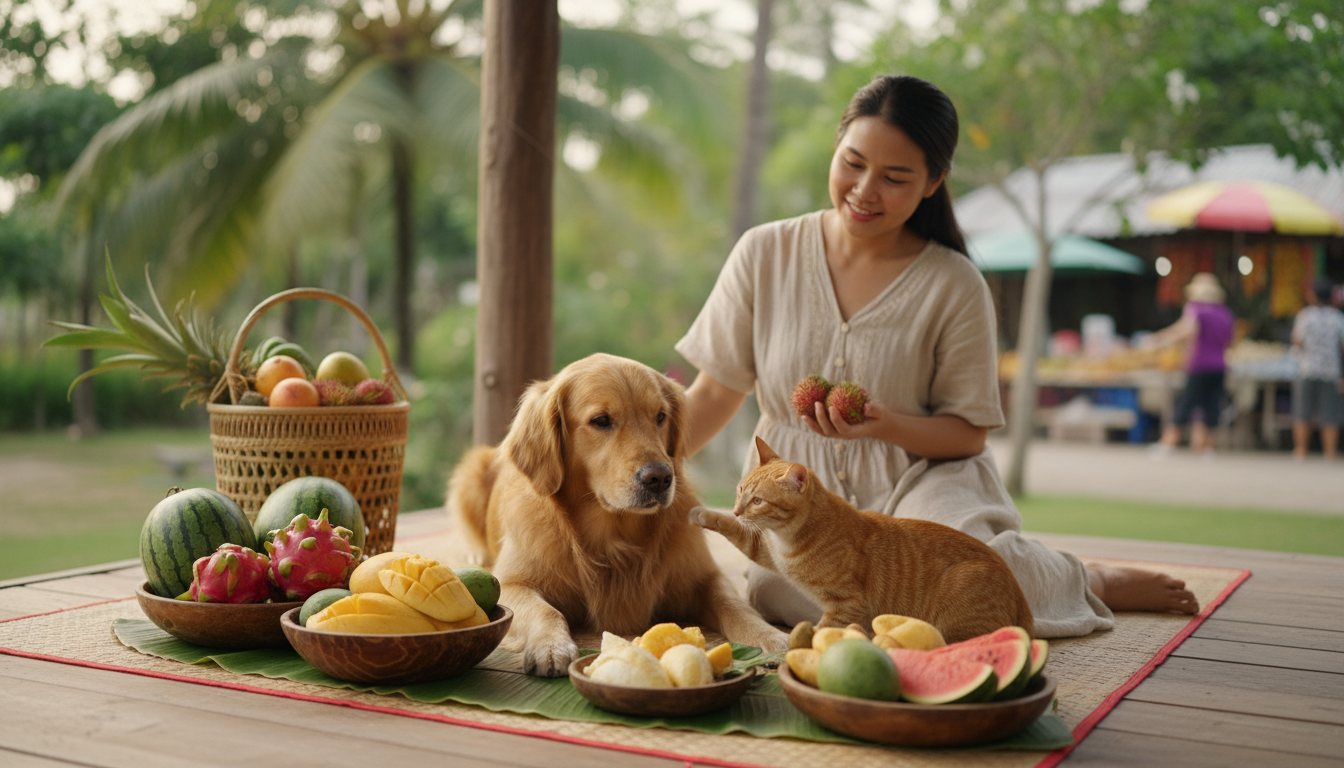 Which Thai Fruits Are Safe for Dogs and Cats?
