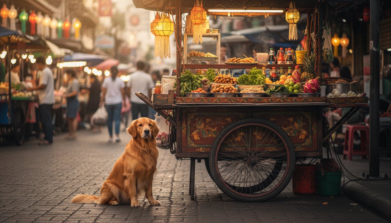Thai Street Food Your Dog Must Never Eat
